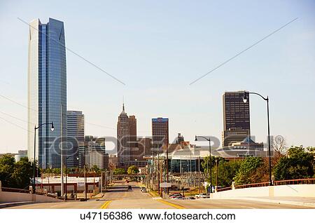 route 66 downtown skyline oklahoma city ok devon View Large Photo Image Stock Photograph - route 66 downtown skyline oklahoma city ok devon. Fotosearch