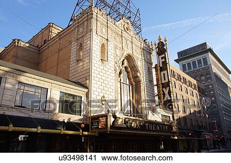 route 66 fox theatre saint st. st louis missouri View Large Photo Image Stock Image - route 66 fox theatre saint st. st louis missouri. Fotosearch