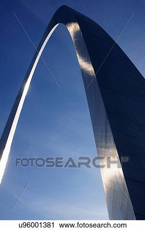 Stock Image -  route 66 gateway arch st louis missouri mo west. Fotosearch
