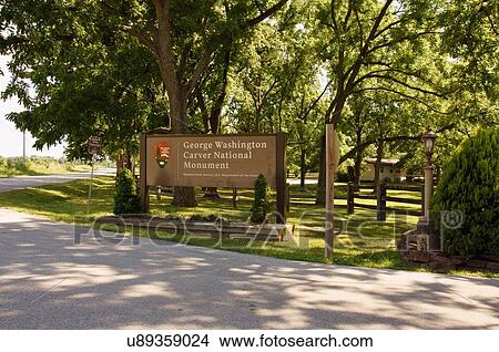 Picture -  route 66 george washington carver np joplin mo. Fotosearch