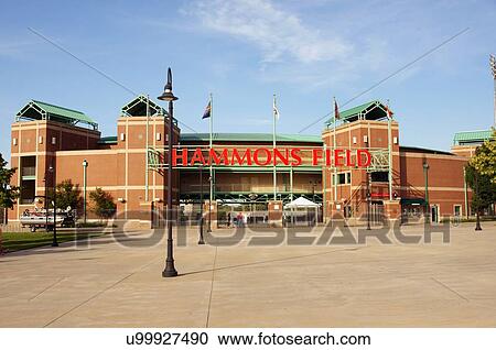Stock Image -  route 66 hammons field mo missouri home double. Fotosearch