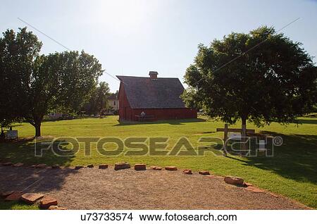 Picture -  route 66 harn home oklahoma city ok historic. Fotosearch