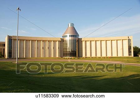 Stock Photo -  route 66 history center society building city ok. Fotosearch