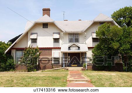 Stock Photograph -  route 66 ida dennis museum miniatures tulsa ok. Fotosearch