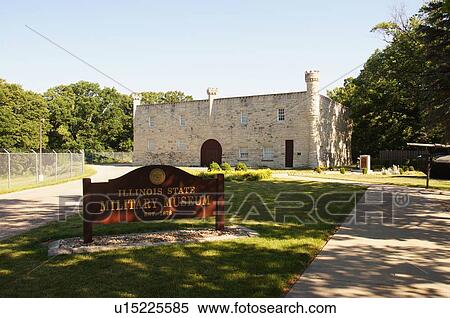 route 66 illinois state military museum il place View Large Photo Image Stock Photography - route 66 illinois state military museum il place. Fotosearch