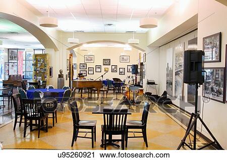 Stock Image -  route 66 jazz hall fame museum tulsa ok place. Fotosearch