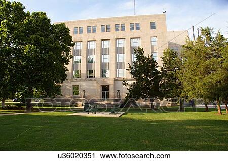 Stock Image -  route 66 jim thorpe building history oklahoma ok. Fotosearch