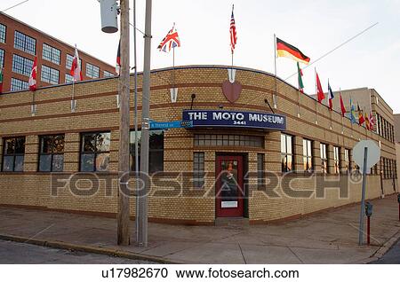 Stock Image -  route 66 moto museum st louis missouri mo unique. Fotosearch