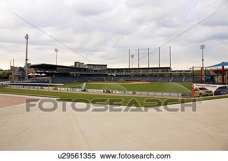 Stock Photography -  route 66 oneok baseball field home drillers club. Fotosearch