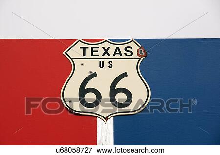 route 66 sign amarillo texas historic tx advice View Large Photo Image Stock Photo - route 66 sign amarillo texas historic tx advice. Fotosearch