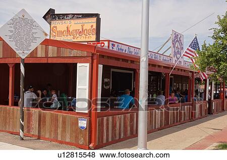 Stock Photo -  route 66 smokey joes diner amarillo tx cafe 6th. Fotosearch