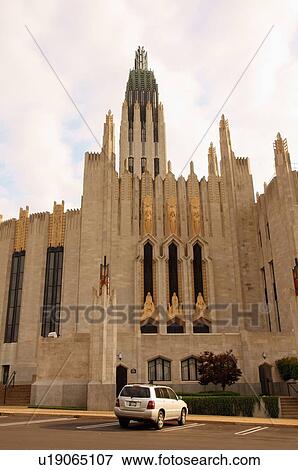 Stock Photo -  route 66 united methodist church tulsa ok boston. Fotosearch