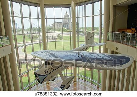 route 66 wiley post airplane capitol building View Large Photo Image Stock Image - route 66 wiley post airplane capitol building. Fotosearch
