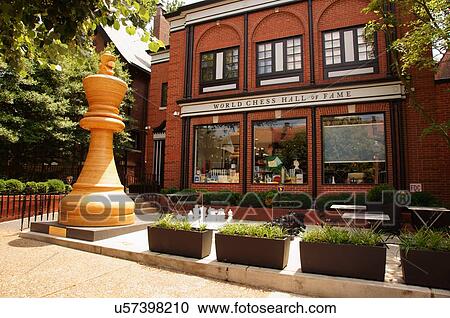 route 66 world chess hall fame saint st. st View Large Photo Image Stock Image - route 66 world chess hall fame saint st. st. Fotosearch