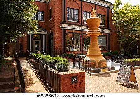 route 66 world chess hall fame st louis mo saint View Large Photo Image Stock Image - route 66 world chess hall fame st louis mo saint. Fotosearch