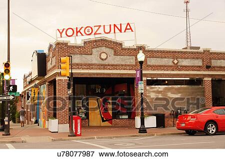 Stock Photo -  route 66 yokozuma restaurant tulsa ok cafe eats. Fotosearch