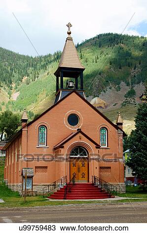 saint st. st patricks catholic church silverton View Large Photo Image Stock Image - saint st. st patricks catholic church silverton. Fotosearch