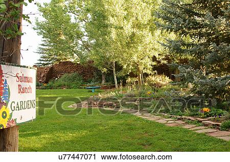 salman ranch gardens la cueva new mexico latino View Large Photo Image Stock Image - salman ranch gardens la cueva new mexico latino. Fotosearch