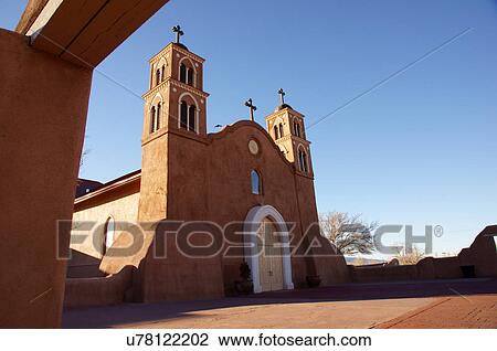 san miguel church socorro new mexico nm soccorro View Large Photo Image Stock Image - san miguel church socorro new mexico nm soccorro. Fotosearch