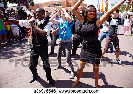 Stock Photograph -  santa fe nm adults african american s new. Fotosearch
