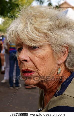 Stock Photography -  santa fe nm elderly senior citizen aged worried. Fotosearch
