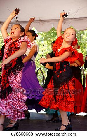 santa fe nm female girl children kids flamenco View Large Photo Image Stock Photo - santa fe nm female girl children kids flamenco. Fotosearch