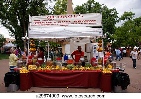 santa fe nm fruit juice vendor new mexico 300th View Large Photo Image Stock Photo - santa fe nm fruit juice vendor new mexico 300th. Fotosearch