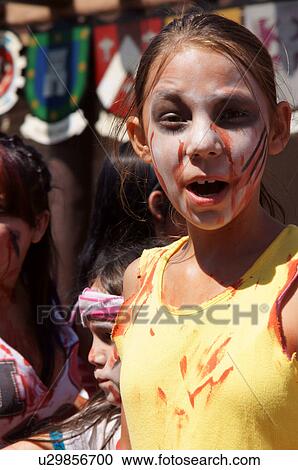 Stock Image -  santa fe nm latino hispanic teen teenager girl. Fotosearch