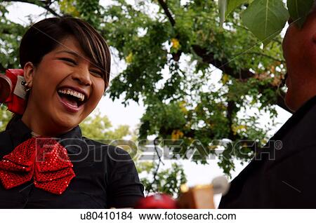 Picture -  santa fe nm latino hispanic woman female joyous. Fotosearch
