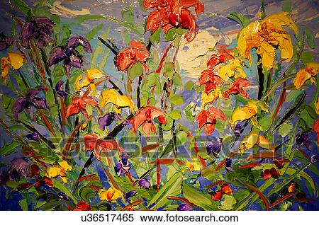 santa fe nm oil painting flora flowers art View Large Photo Image Stock Photography - santa fe nm oil painting flora flowers art. Fotosearch