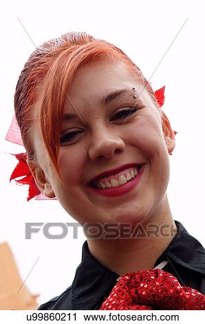 Stock Image -  santa fe nm portrait headshot beautiful latino. Fotosearch