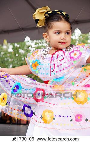 Stock Photograph -  santa fe nm portrait headshot young girl child. Fotosearch