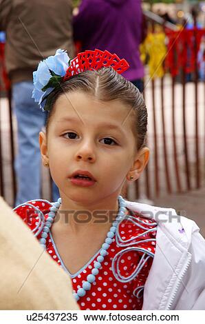 Stock Photography -  santa fe nm portrait headshot young latino girl. Fotosearch
