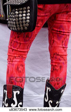 santa fe nm red pants black boots purse closeup View Large Photo Image Stock Image - santa fe nm red pants black boots purse closeup. Fotosearch