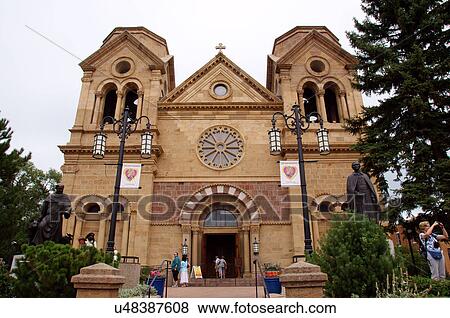 Stock Photo -  santa fe nm santuario de st francis basilica new. Fotosearch