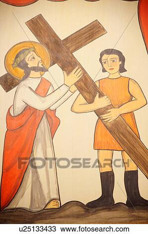 santa fe nm stations cross jesus carries saint View Large Photo Image Stock Image - santa fe nm stations cross jesus carries saint. Fotosearch
