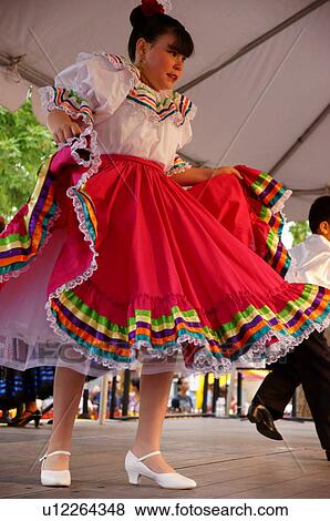 Stock Photo -  santa fe nm young girl child kid dancer. Fotosearch