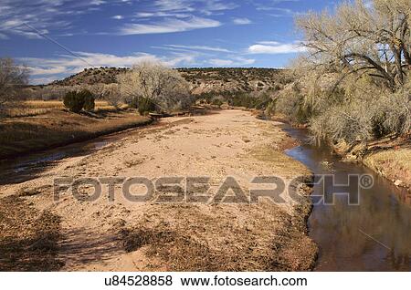 scenic pecos river anton chico new mexico de View Large Photo Image Stock Photo - scenic pecos river anton chico new mexico de. Fotosearch
