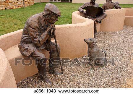 sculpture elderly man male studying dog museum View Large Photo Image Stock Image - sculpture elderly man male studying dog museum. Fotosearch
