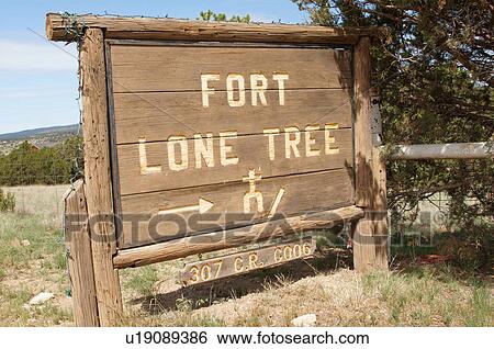 sign fort lone tree new mexico nm highway 246 View Large Photo Image Stock Photograph - sign fort lone tree new mexico nm highway 246. Fotosearch