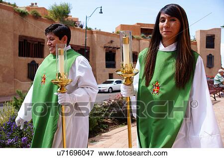Stock Photo -  spamish parade at cathedral basilica saint st.. Fotosearch