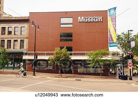 Stock Image -  state historical museum 30 north carroll street. Fotosearch