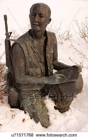 statue sculpture of soldier vietnam vets park View Large Photo Image Stock Photo - statue sculpture of soldier vietnam vets park. Fotosearch