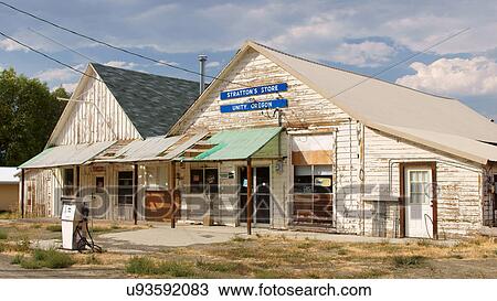 Stock Image -  strattons stratton store unity oregon or buy. Fotosearch
