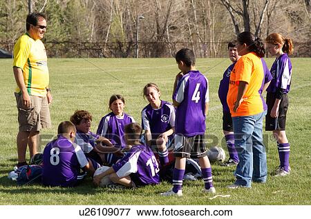 team huddle lvysl soccer ball youth child kid View Large Photo Image Stock Photo - team huddle lvysl soccer ball youth child kid. Fotosearch