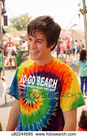 Stock Photography -  teen teenager male laughing child kid boy route. Fotosearch