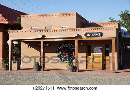 Stock Image -  tomasitas restaurant santa fe nm new mexico cafe. Fotosearch