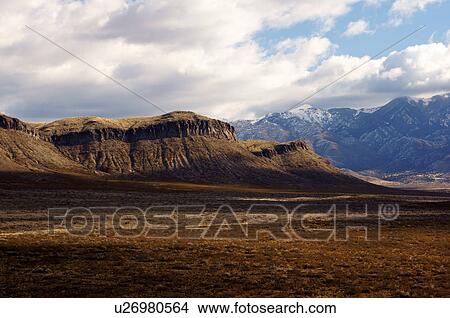 Picture -  view of black mountain from three 3 rivers site. Fotosearch