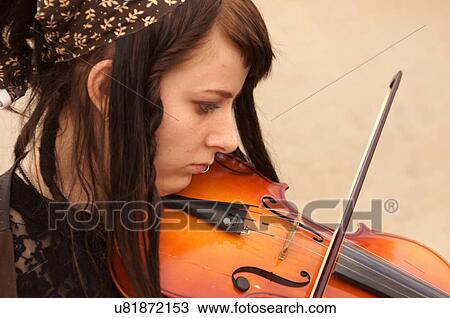 violinist girl teen teenager female woman denver View Large Photo Image Stock Image - violinist girl teen teenager female woman denver. Fotosearch