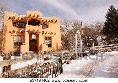 wheeler gallery taos new mexico nm adobe art View Large Photo Image Stock Image - wheeler gallery taos new mexico nm adobe art. Fotosearch